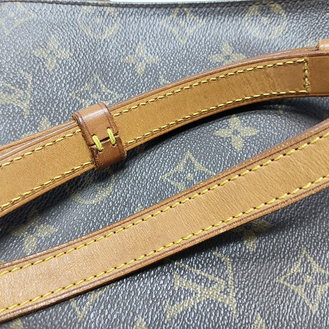 MUSETTE TANGO PM Monogram Coated Canvas Brown