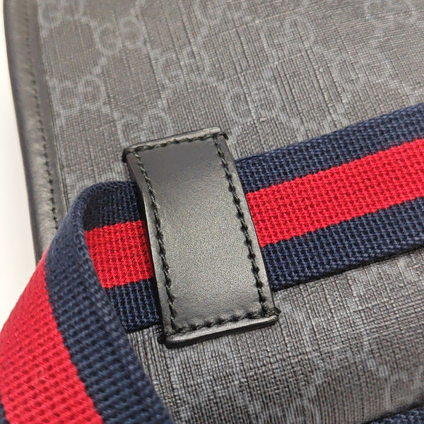 Neo Vintage Monogram Coated Canvas Black
