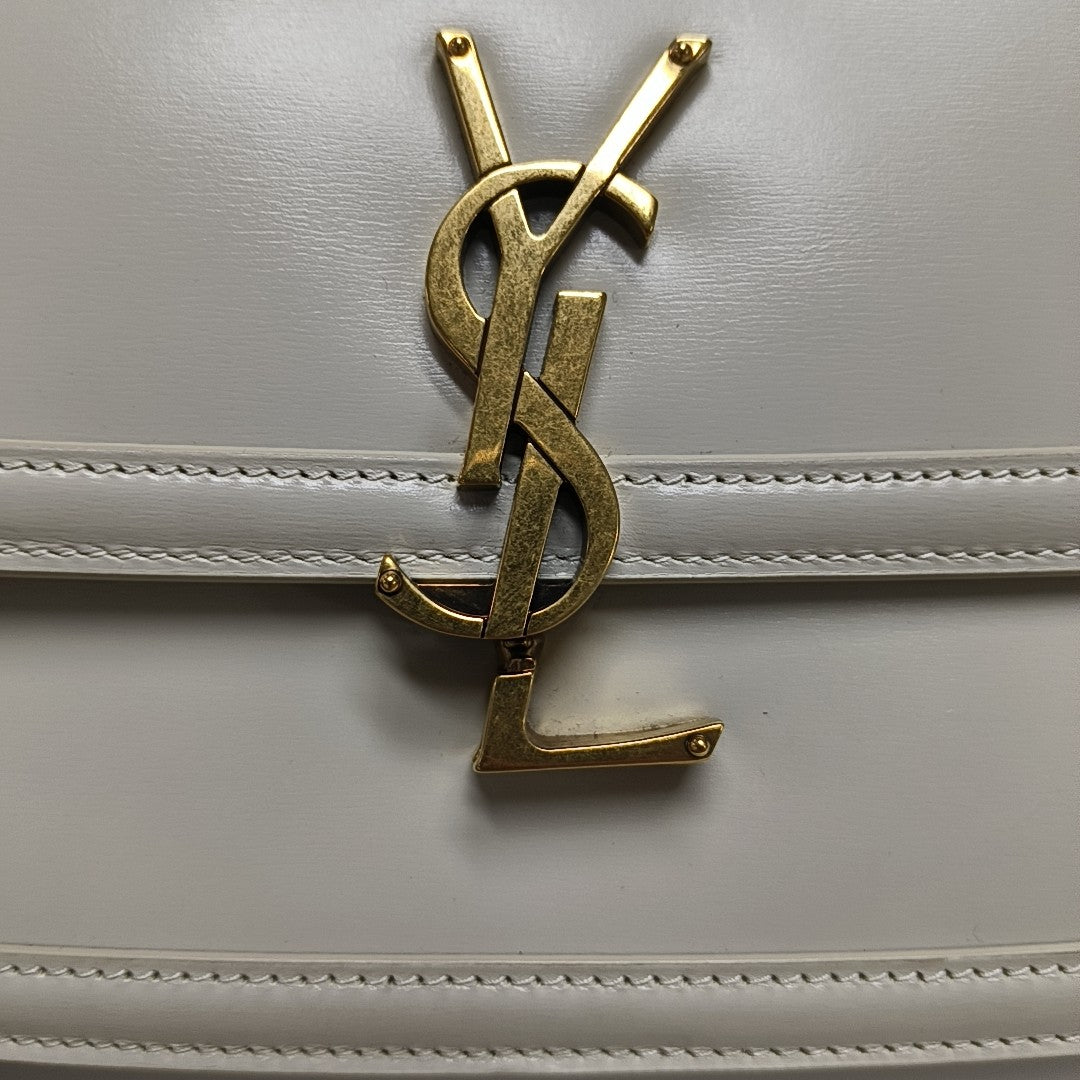 SOLFERINO Medium Calfskin White