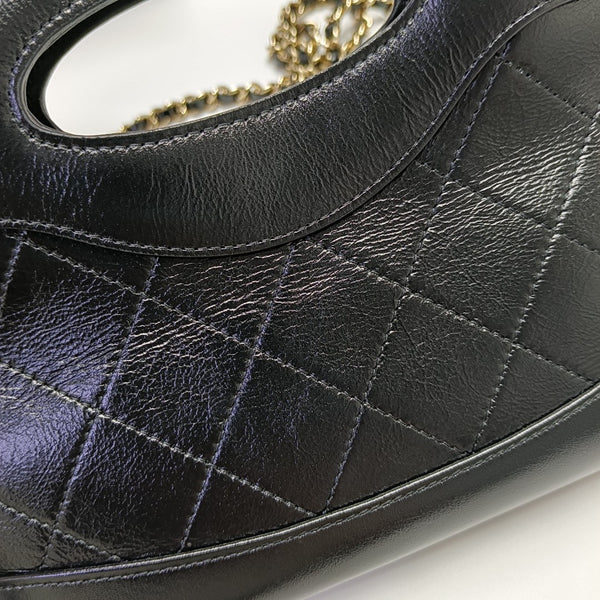 CHANEL 31 Nano Quilted Calfskin Black