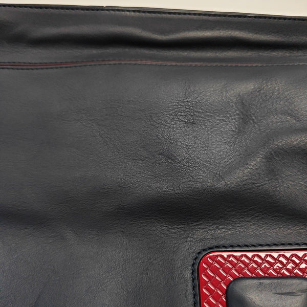 Calfskin Shoulder Bag Blue