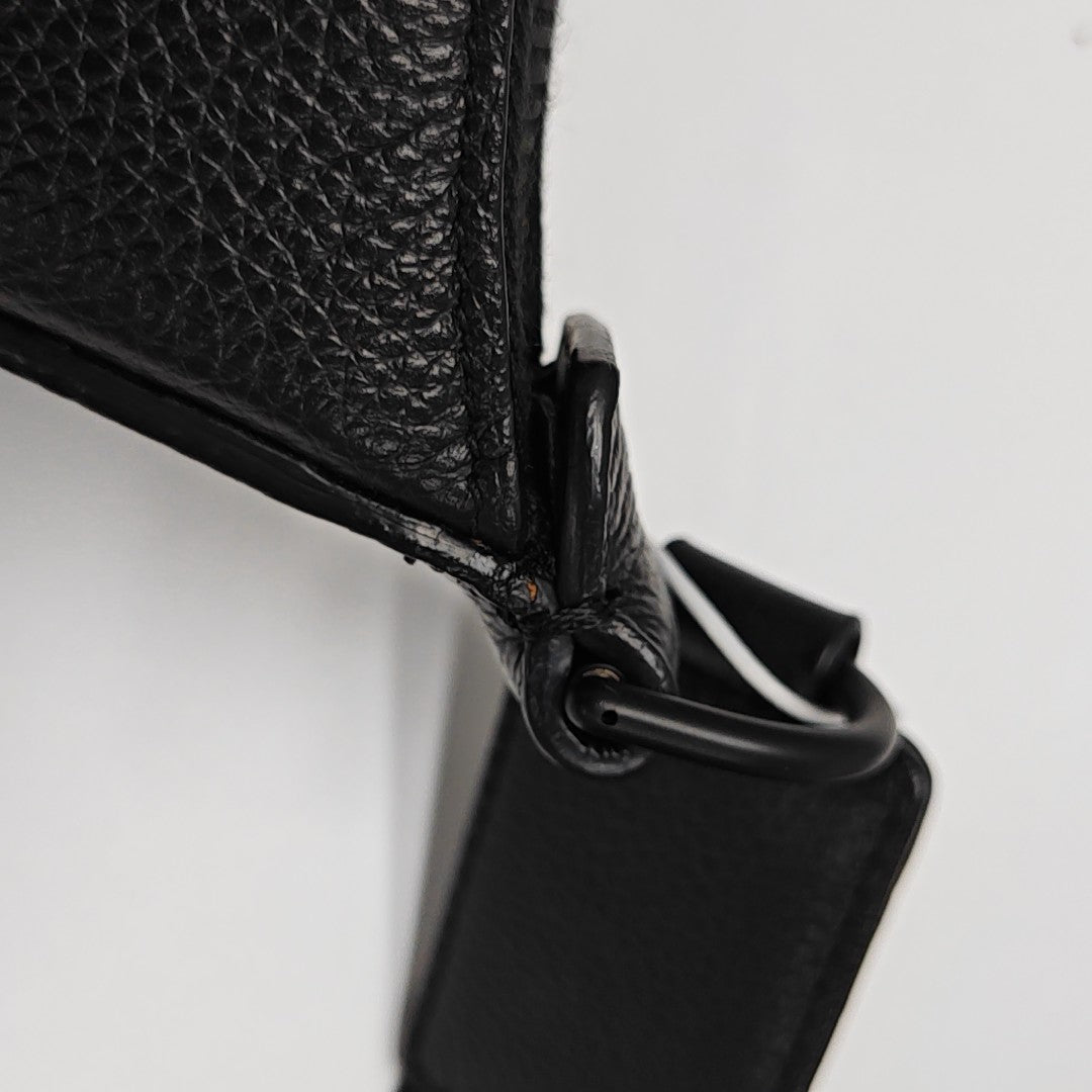 Hourglass Mini Calfskin Black