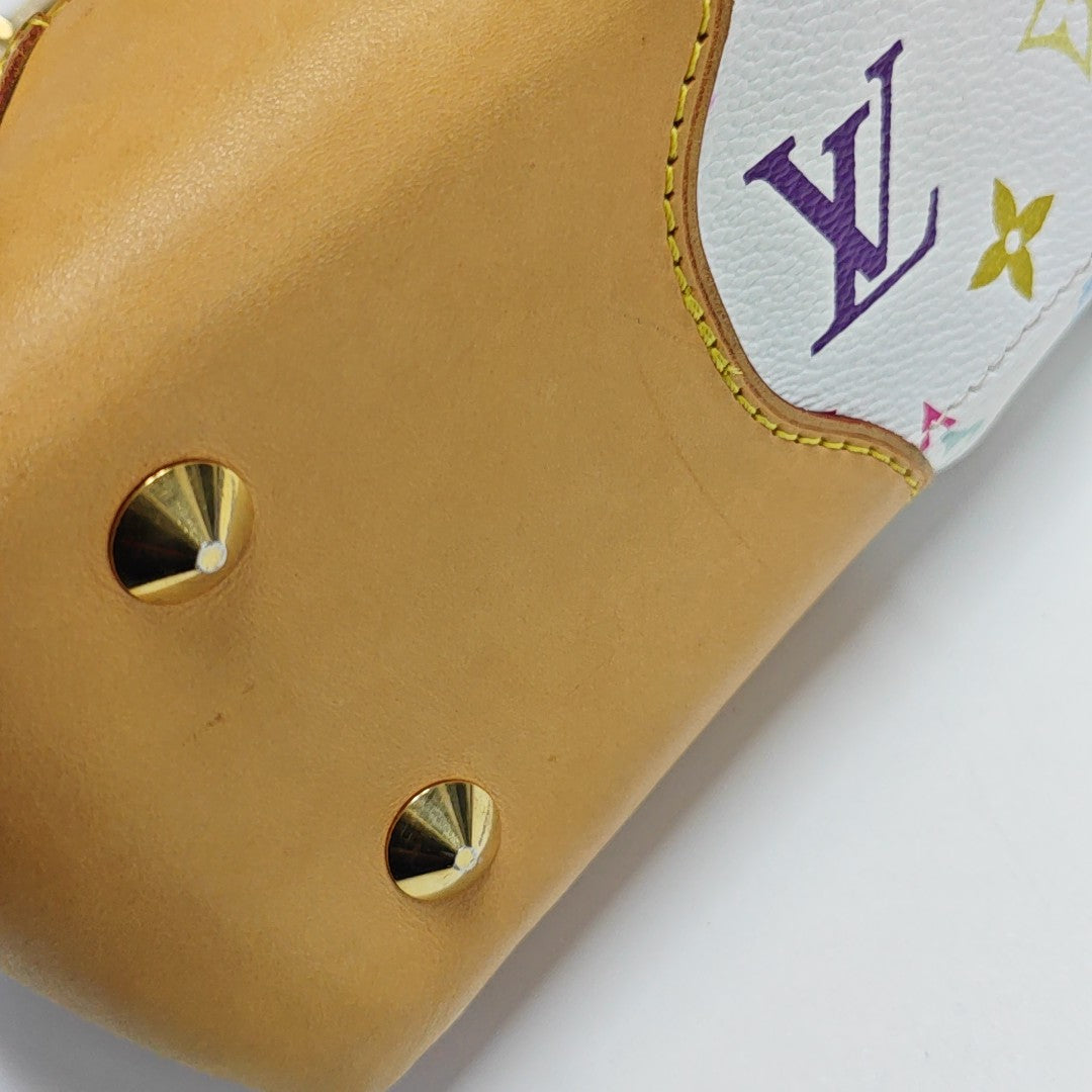 LV × TM JUDY MM Monogram Coated Canvas White