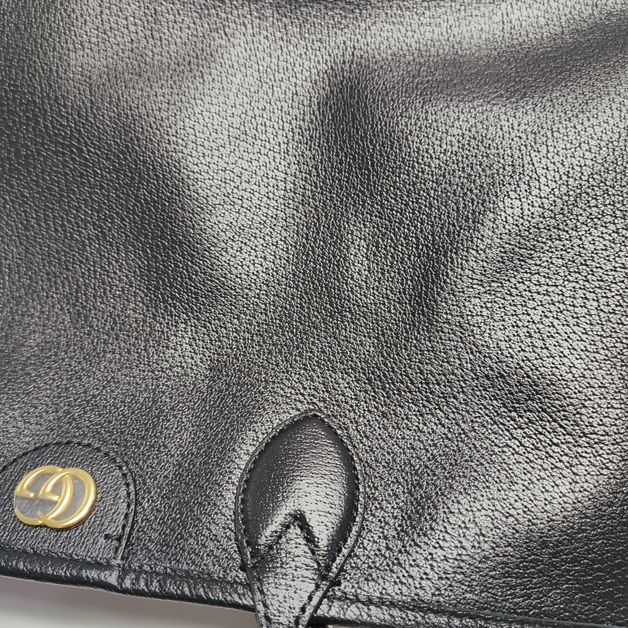 Ophidia Large Calfskin Black