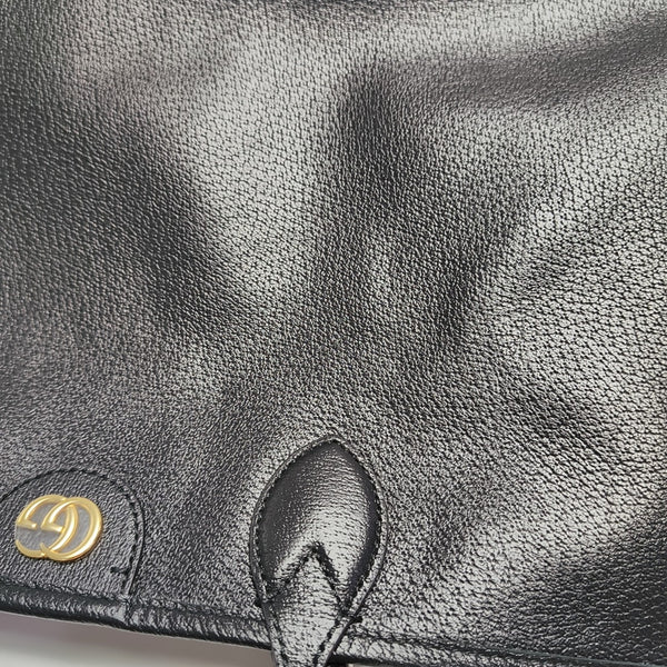 Ophidia Large Calfskin Black
