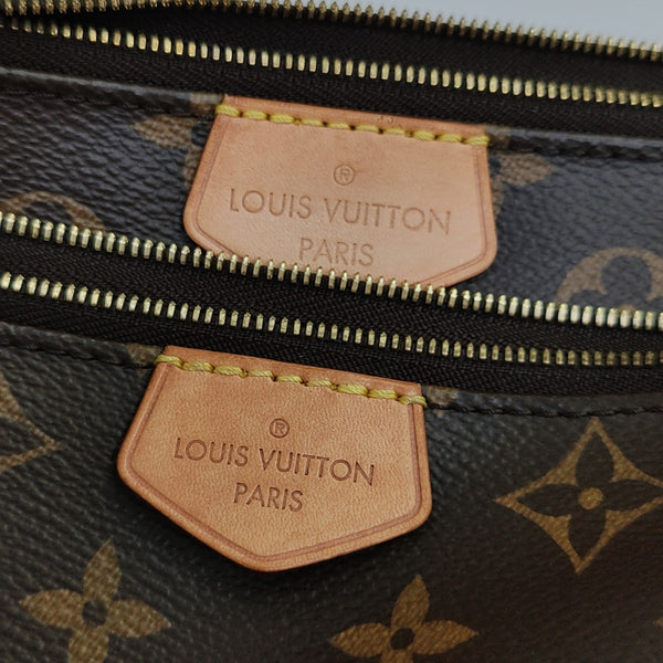 MULTI Monogram Coated Canvas Brown