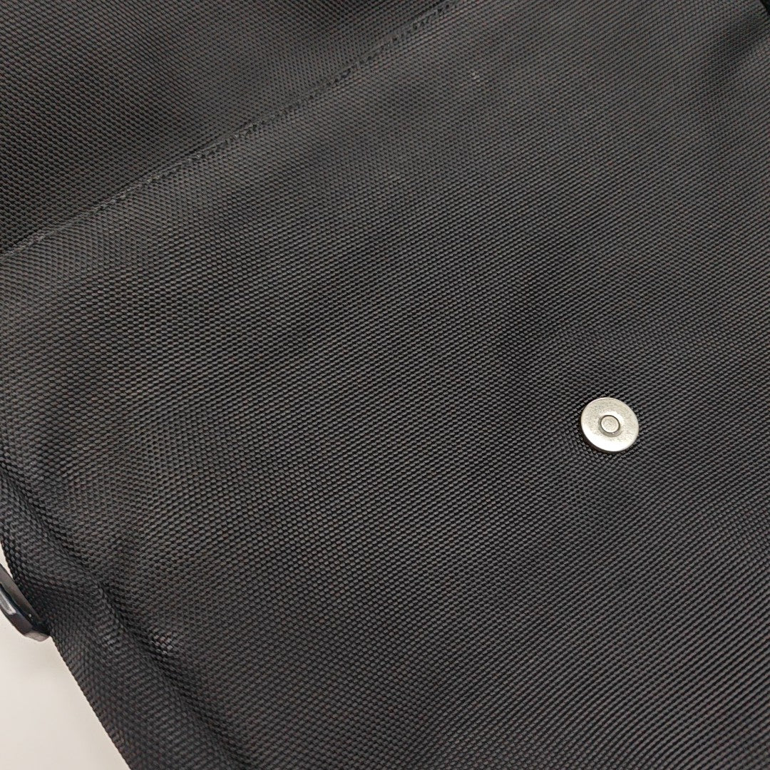 Canvas Shoulder Bag Black