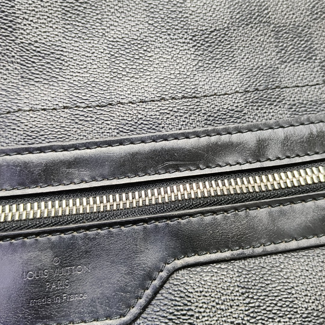 DANIEL MM Damier Graphite Coated Canvas Gray