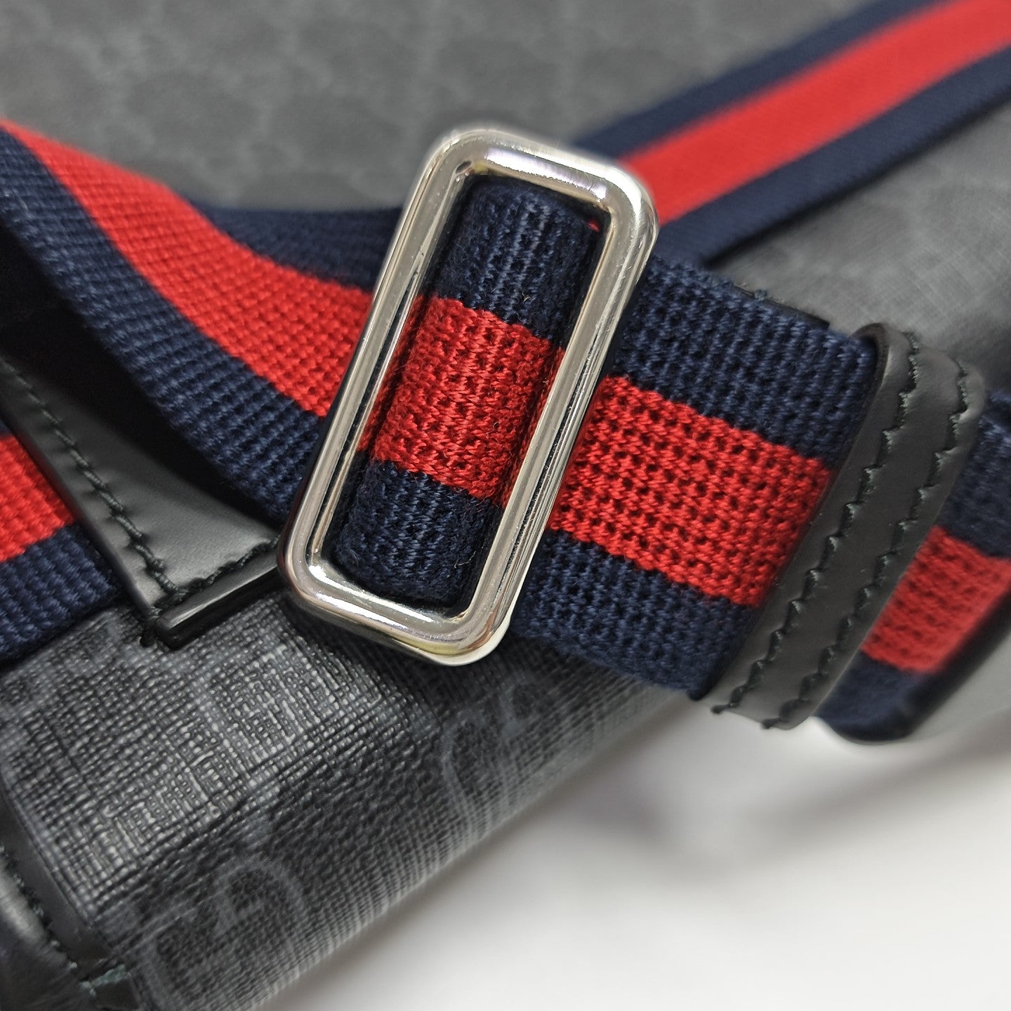 Neo Vintage Monogram Coated Canvas Black
