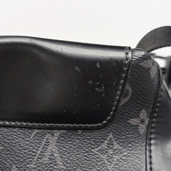 VOYAGER PM Monogram Coated Canvas Black