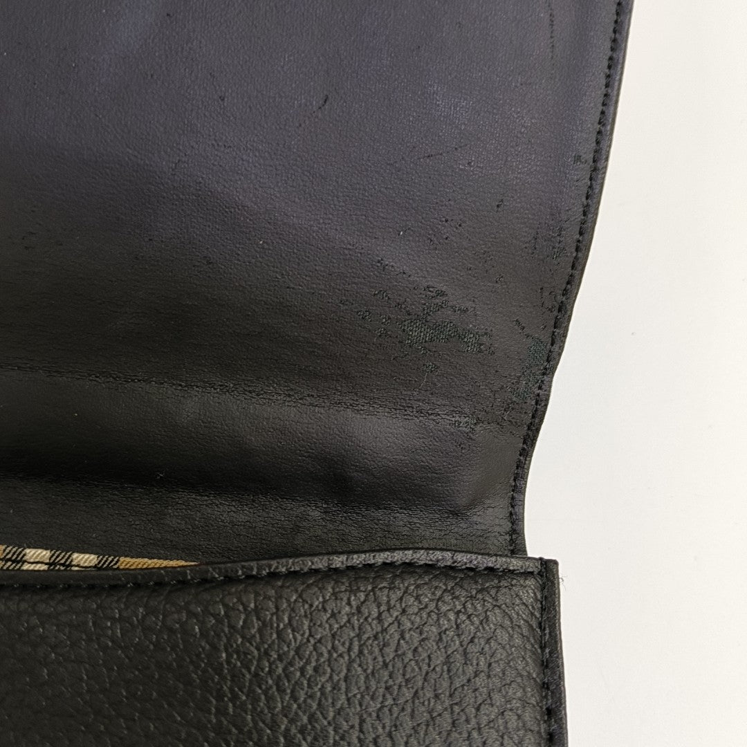 Calfskin Top Handle Bag Black