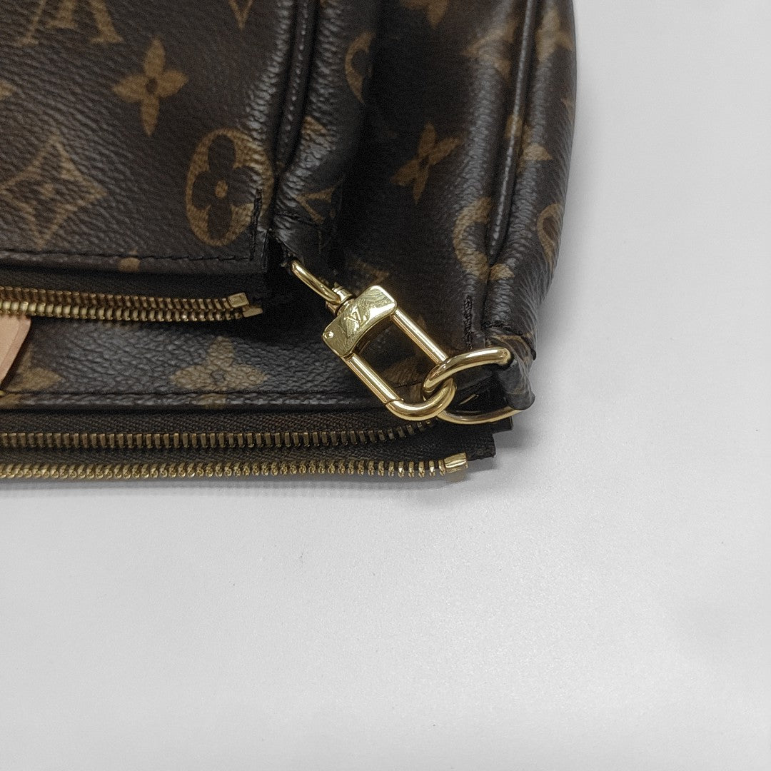 MULTI Monogram Coated Canvas Brown