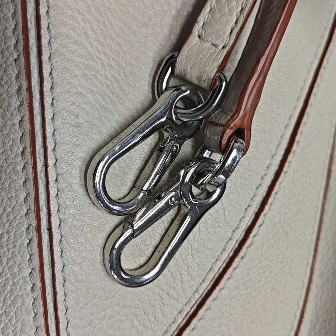 Puzzle Mini Calfskin White