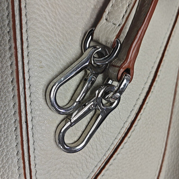 Puzzle Mini Calfskin White