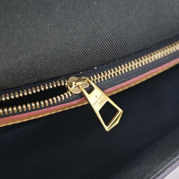 DIANE Monogram Coated Canvas Brown