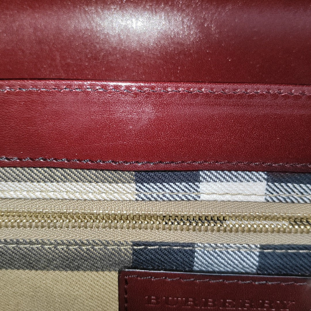 Abbott Calfskin Red