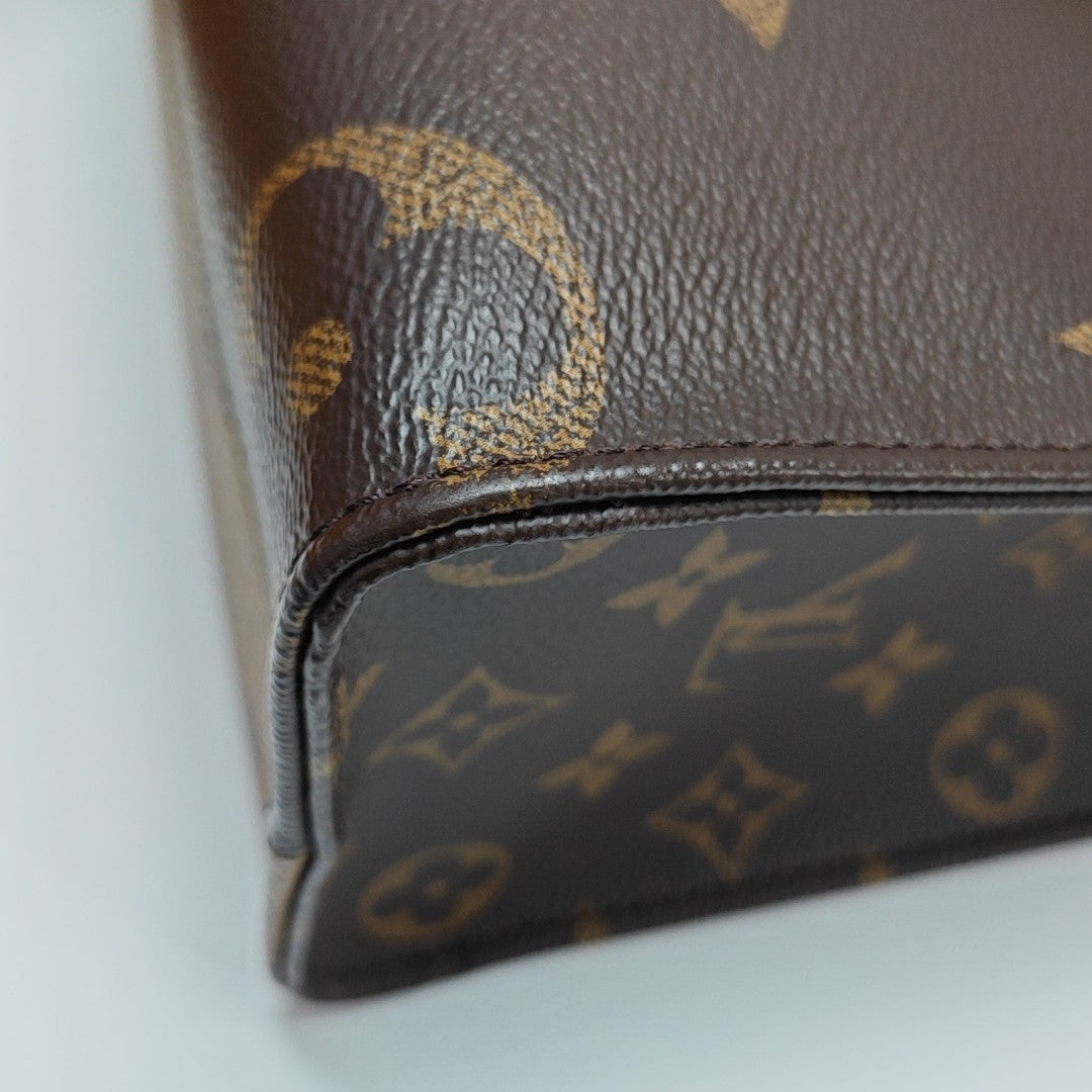 ONTHEGO PM Monogram Coated Canvas Brown