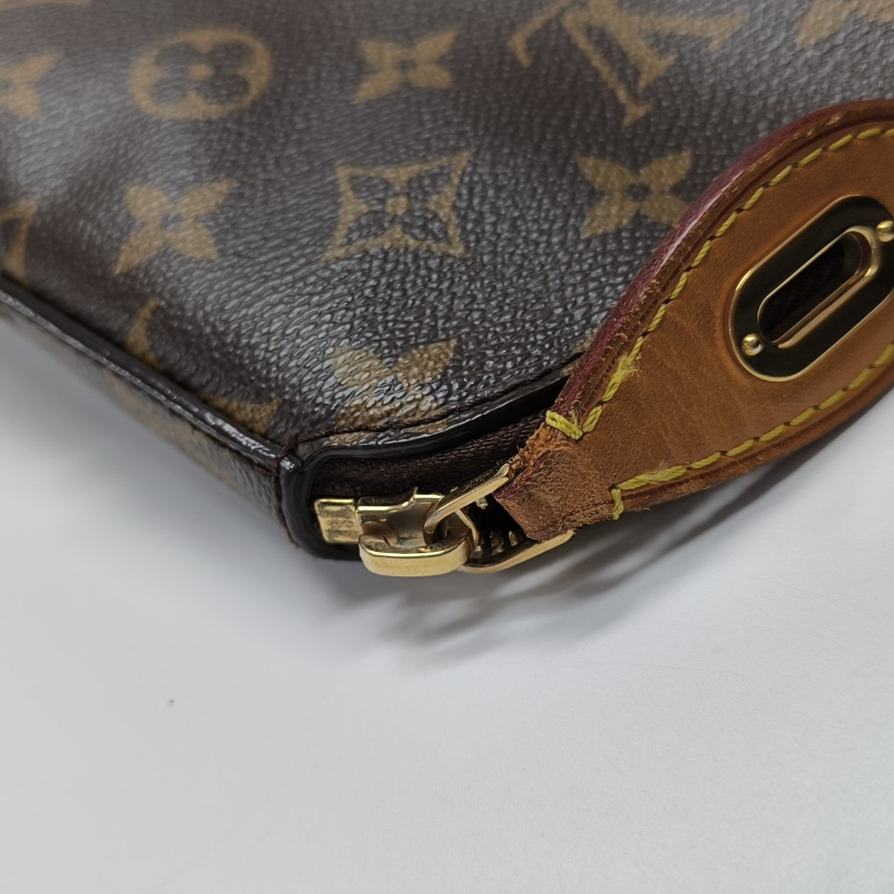 LOCKIT Monogram Coated Canvas Brown