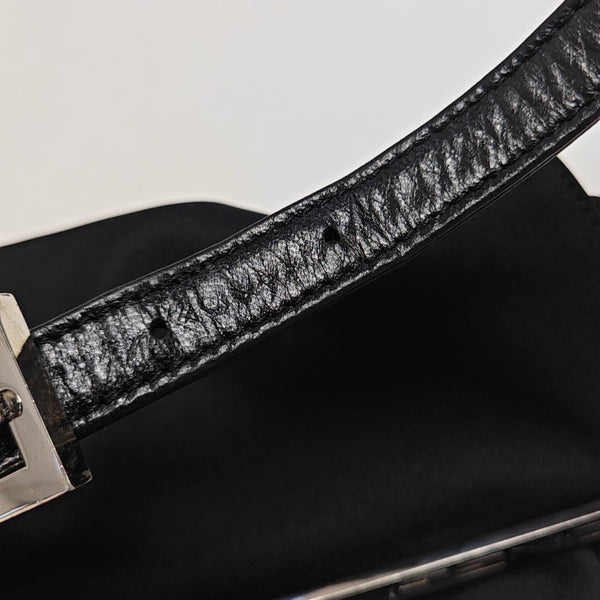 Fabric Shoulder Bag Black