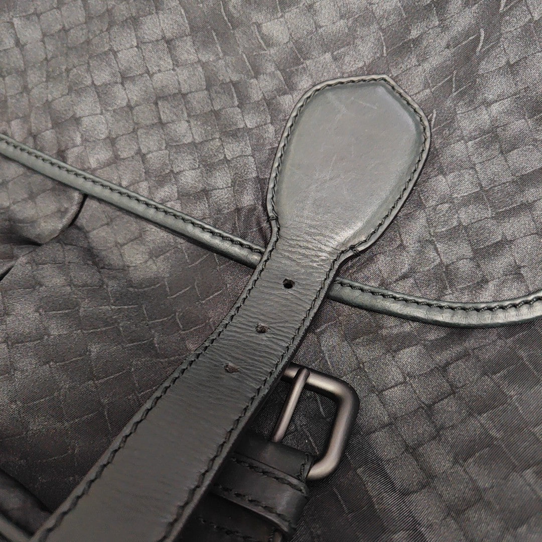 Fabric Shoulder Bag Green