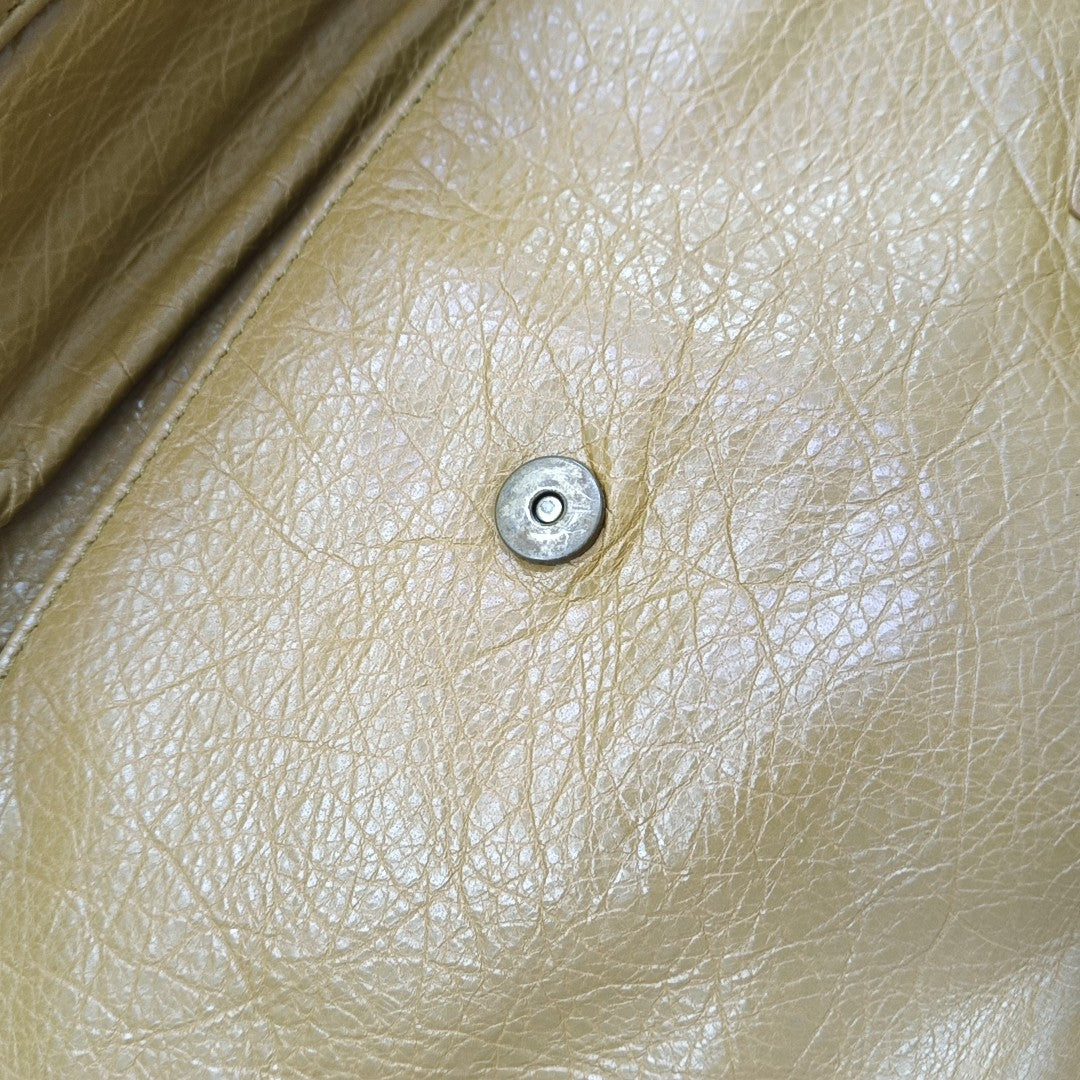 Classic City Small Lambskin Yellow
