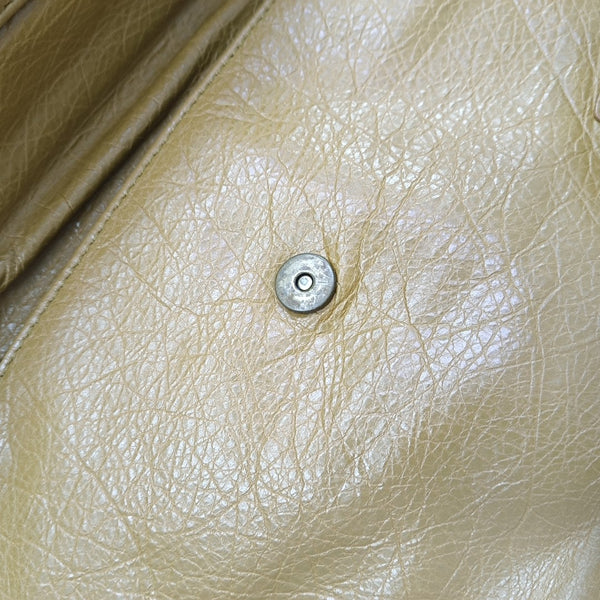 Classic City Small Lambskin Yellow