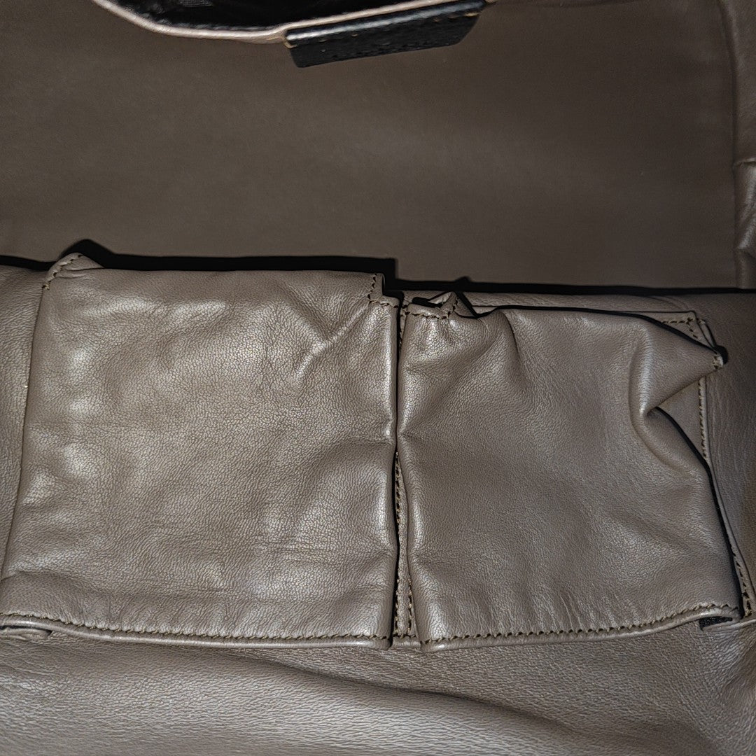 Calfskin Bucket Bag Black
