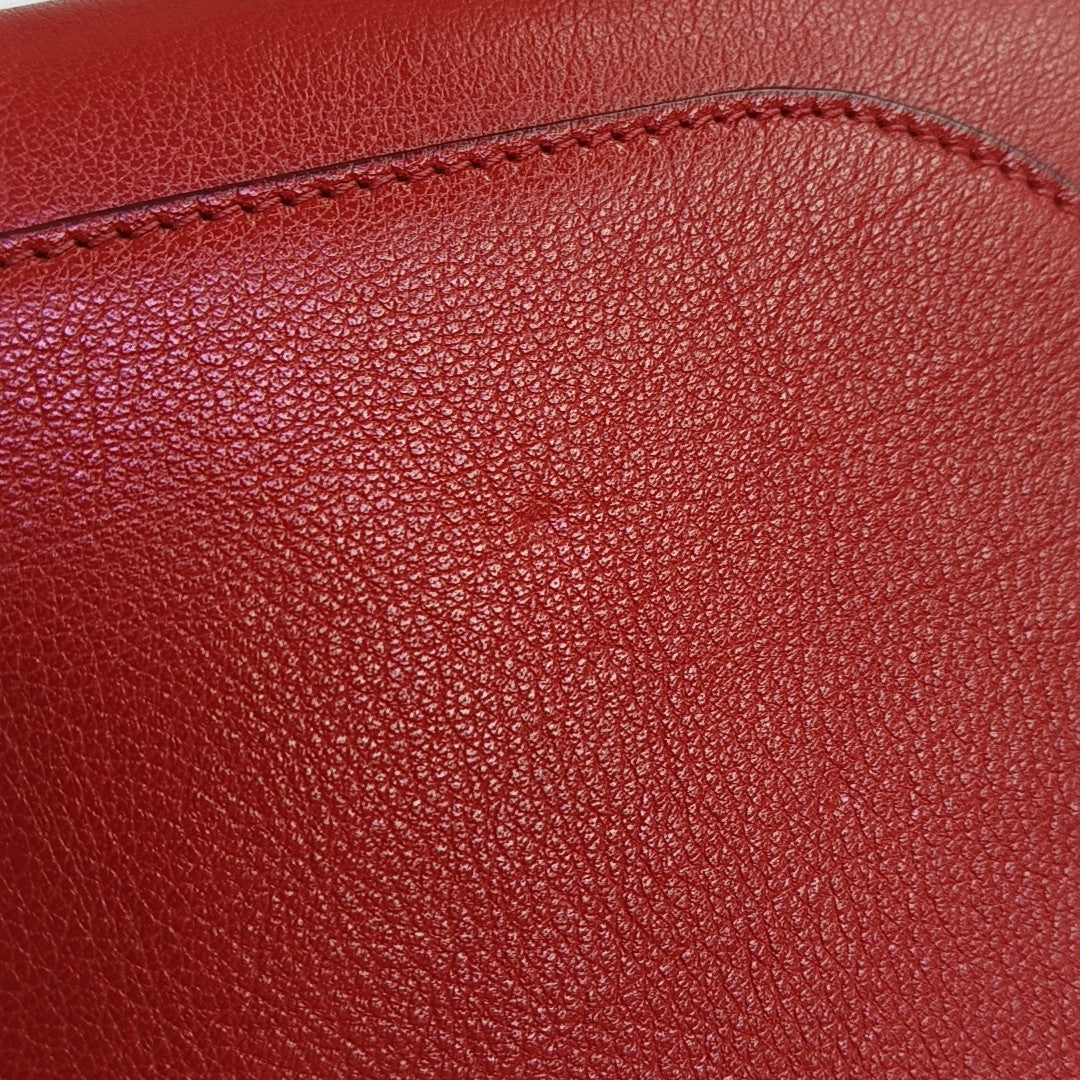 TROTTEUR Calfskin Red
