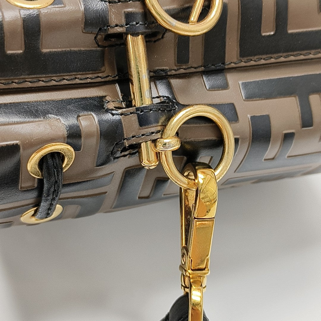 Mon Tresor Mini Monogram Calfskin Brown