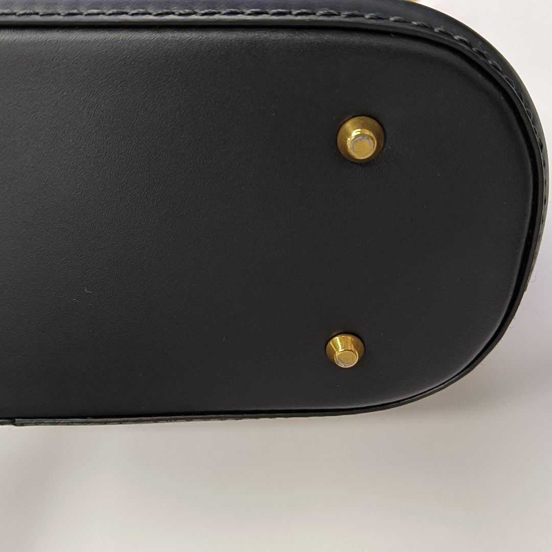 C'est Dior Medium Oblique Canvas Blue