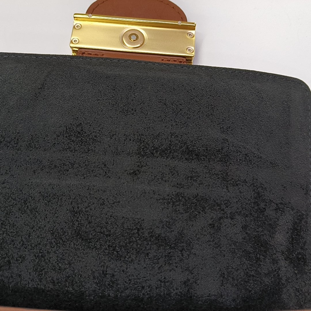DAUPHINE Mini Monogram Coated Canvas Brown