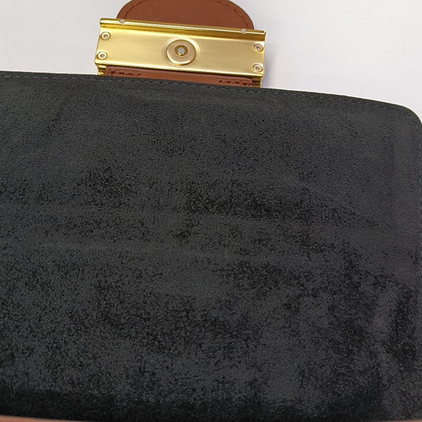 DAUPHINE Mini Monogram Coated Canvas Brown