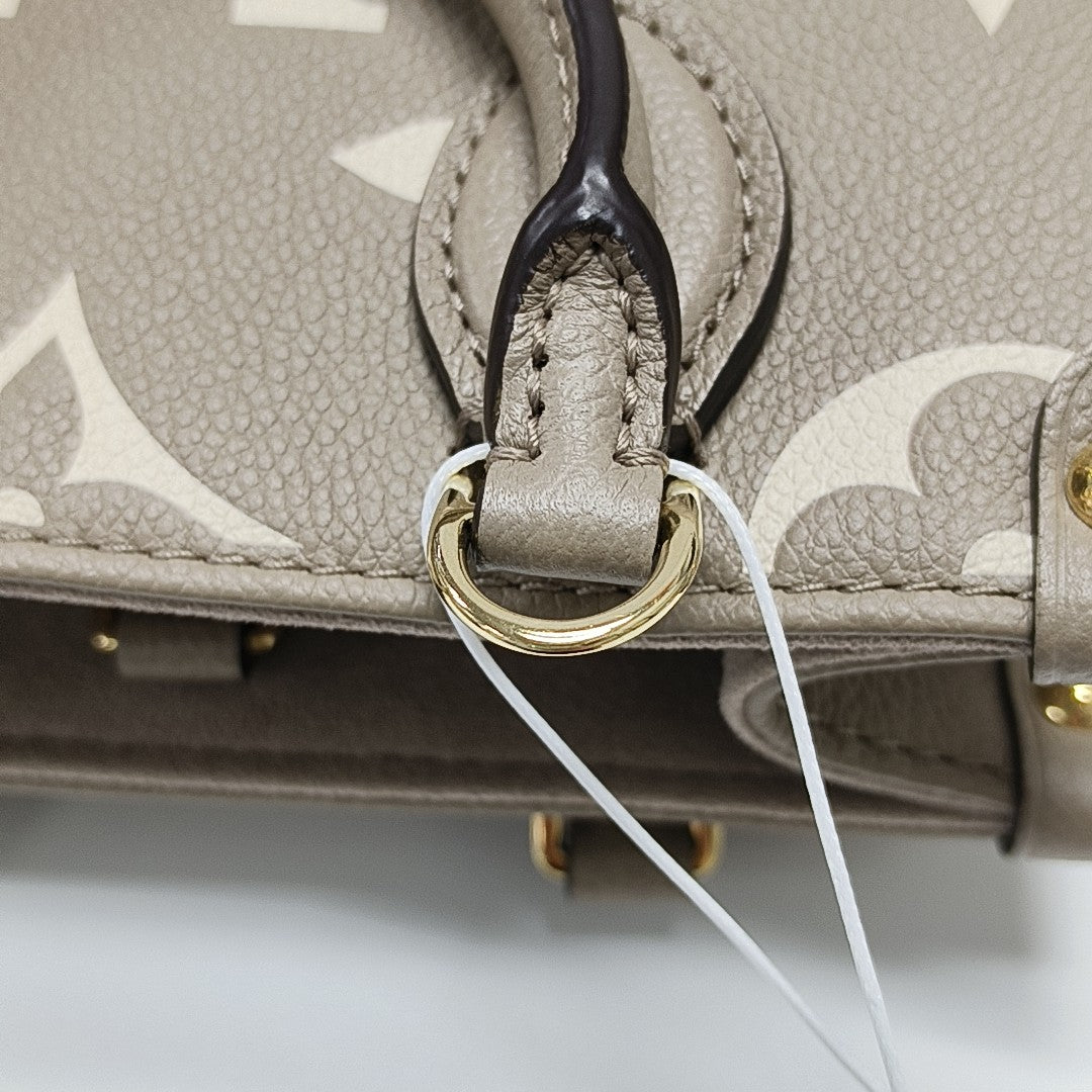 ONTHEGO BB Monogram Calfskin Gray
