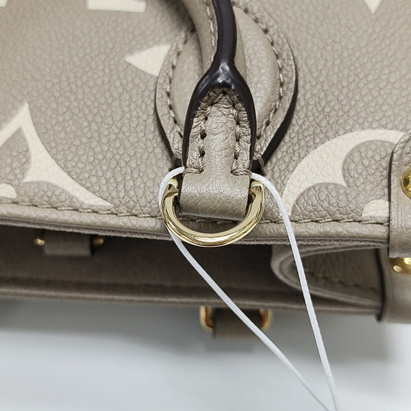 ONTHEGO BB Monogram Calfskin Gray