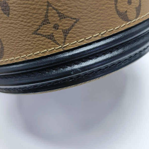 CANNES PM Monogram Coated Canvas Brown