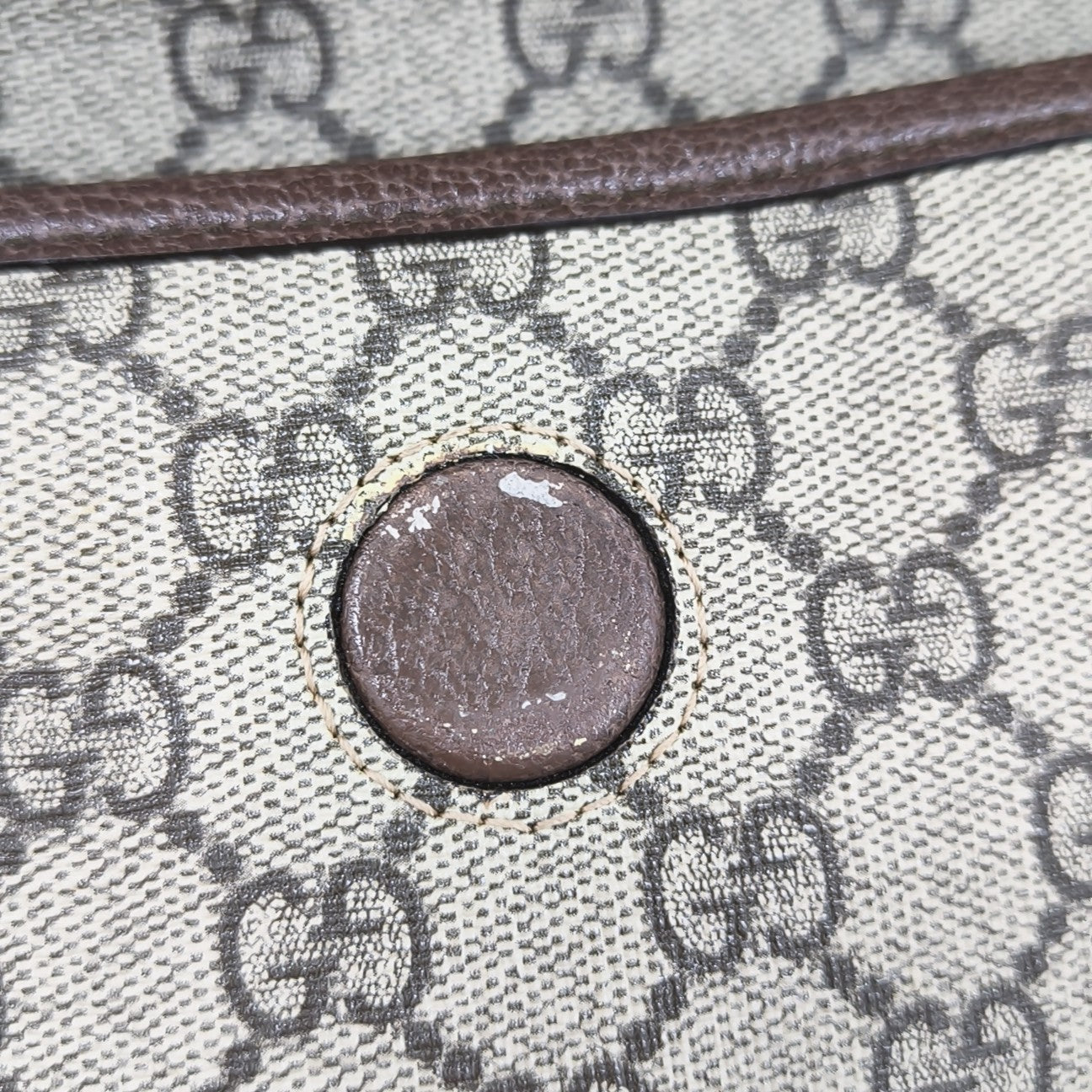 Neo Vintage Monogram Coated Canvas Beige