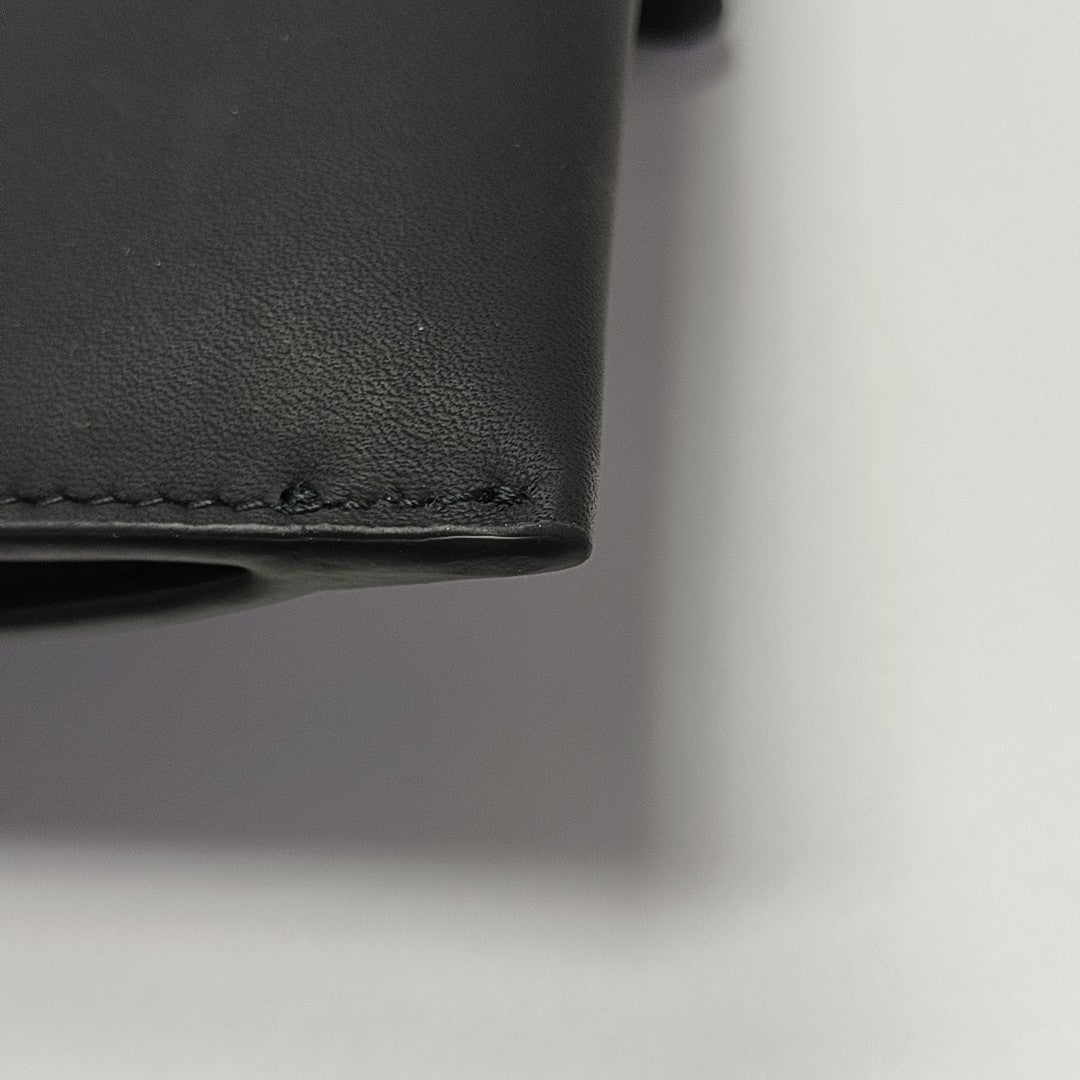 Saddle Mini Calfskin Black