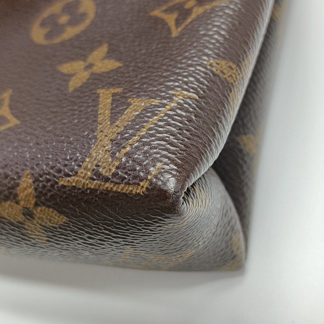 PALLAS BB Monogram Coated Canvas Brown