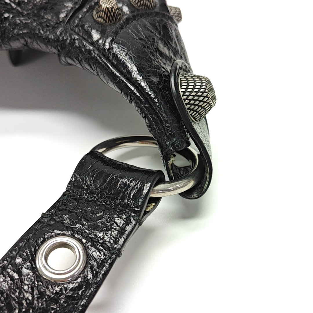 Le Cagole S Lambskin Black