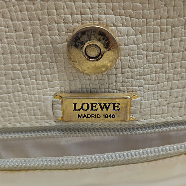 Calfskin Shoulder Bag Beige