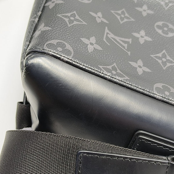 VOYAGER PM Monogram Coated Canvas Black