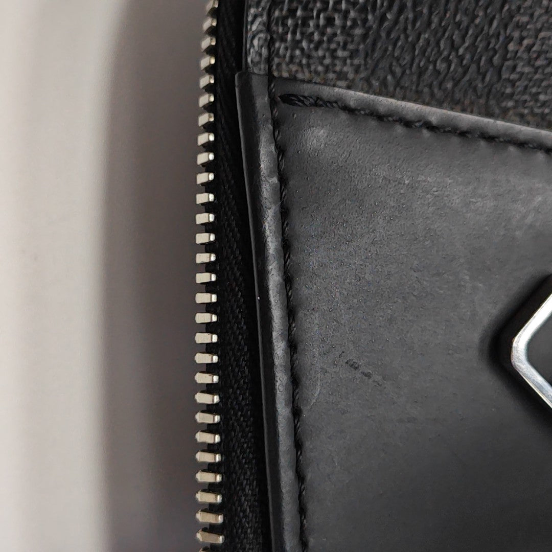 PORTE-DOCUMENTS Damier Graphite Coated Canvas Black