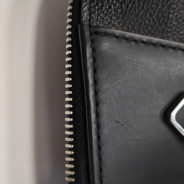 PORTE-DOCUMENTS Damier Graphite Coated Canvas Black