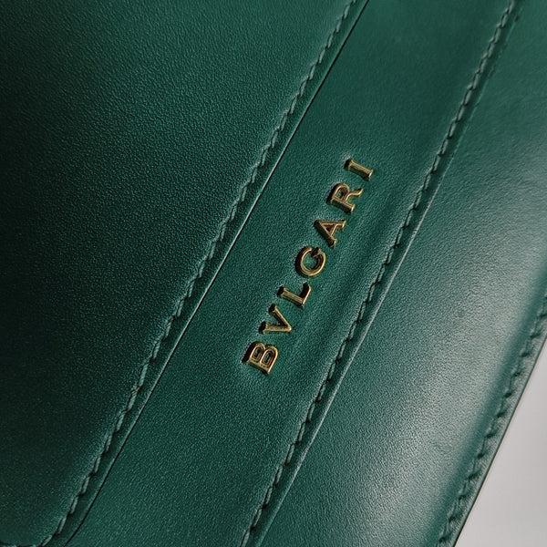 SERPENTI FOREVER Small Calfskin Green