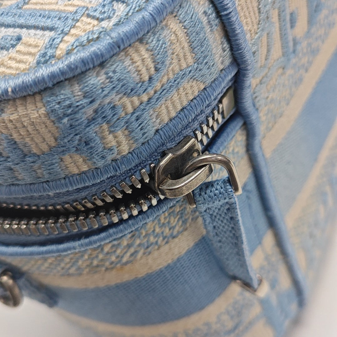 Travel Vanity Oblique Fabric Blue