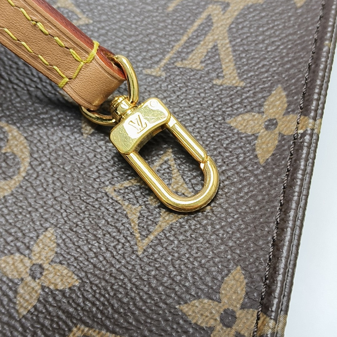 Authenticated pre-owned  SAC PLAT Mini Monogram Coated Canvas Brown - Tote Bag at Looply