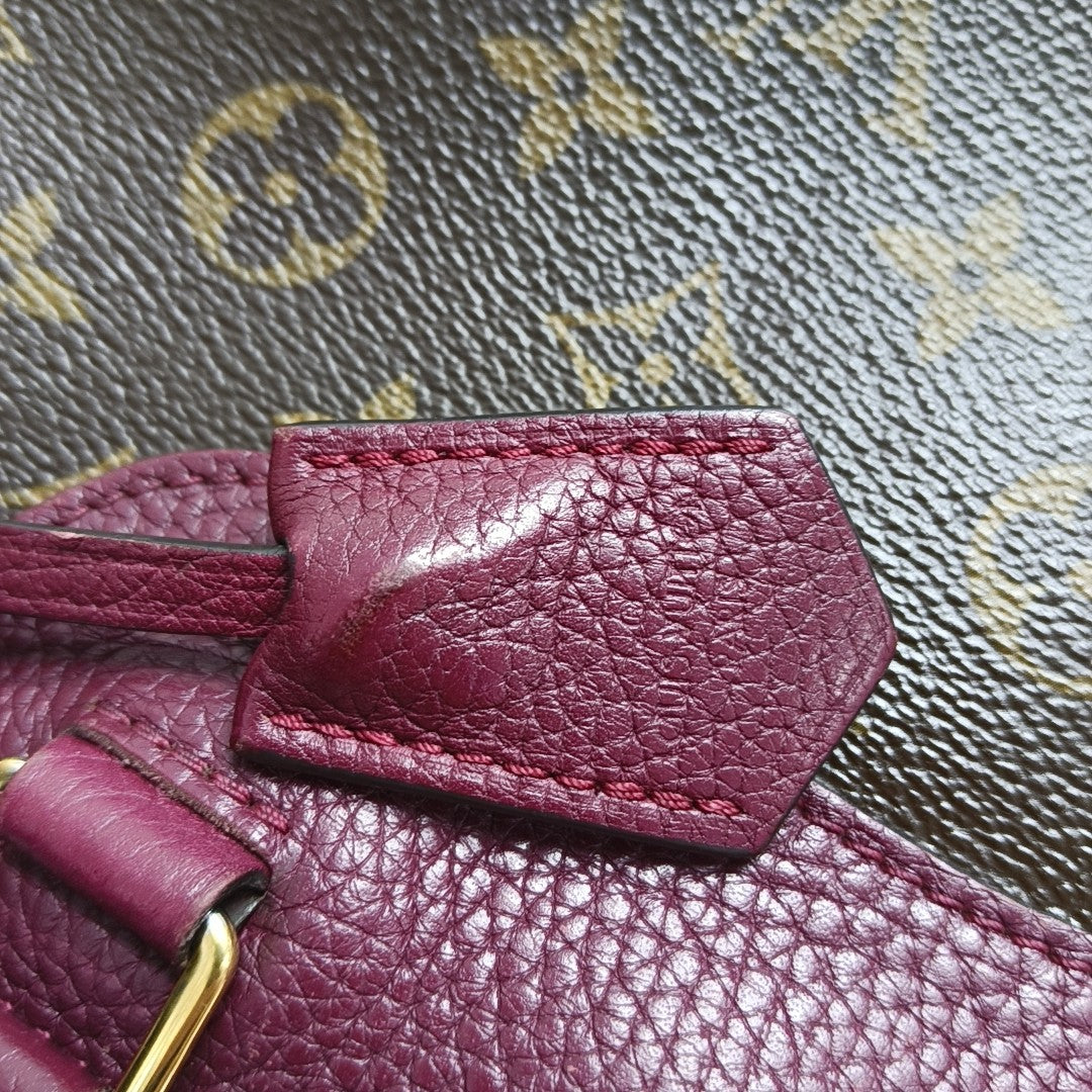 RETIRO NM Monogram Coated Canvas Brown