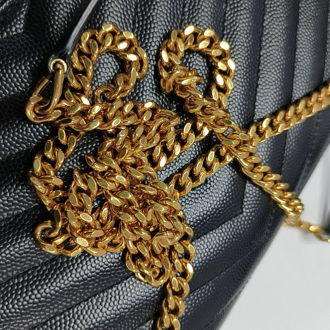 MONOGRAM WOC Chevron Calfskin Green