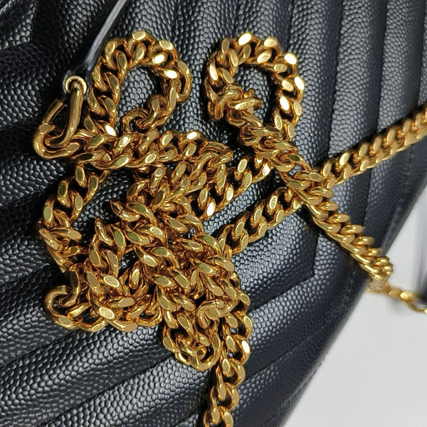 MONOGRAM WOC Chevron Calfskin Green