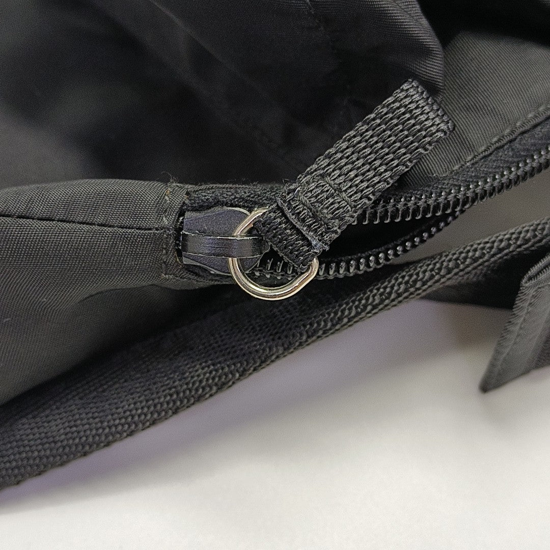Nylon Crossbody Bag Black